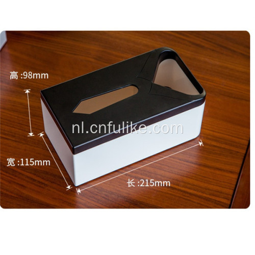 Multifunctionele Tissue Box Cover Holder Bureau Opbergdoos